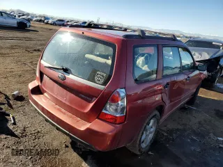 2006 Subaru Forester 2.5 X with VIN JF1SG636X6H722051, listed as a Copart auction lot 82668154 with 281,267 mi miles and Salvage Title. Bid and sale history available at carsss.com. Image 3.