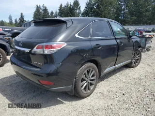2015 Lexus RX 350 with VIN 2T2BK1BA9FC328753, listed as a Copart auction lot 55903305 with 104,891 mi miles and Salvage Title. Bid and sale history available at DreamBid. Image 3.
