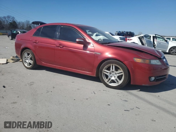 2007 Acura TL with VIN 19UUA662X7A029246, listed as a Copart auction lot 50139175 with 166,426 mi miles and Salvage Title. Bid and sale history available at carsss.com. Image 4.