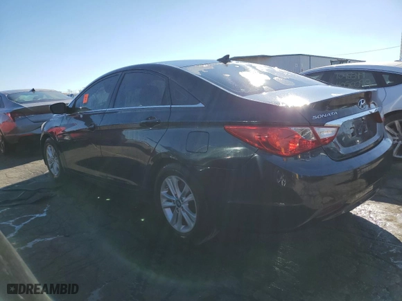 2012 Hyundai Sonata GLS with VIN 5NPEB4ACXCH470690, listed as a Copart auction lot 77692684 with 0 mi miles and Salvage Title. Bid and sale history available at carsss.com. Image 2.