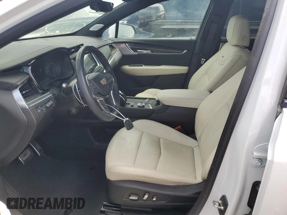 2023 Cadillac XT5 AWD Sport with VIN 1GYKNGRS4PZ191199, listed as a Copart auction lot 74790394 with 17,281 mi miles and Non repairable. Bid and sale history available at DreamBid. Image 7.
