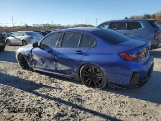 2024 BMW 3 Series M340i xDrive with VIN 3MW49FF00R8D93645, listed as a Copart auction lot 80304054 with 19,811 mi miles and Salvage Title. Bid and sale history available at carsss.com. Image 2.