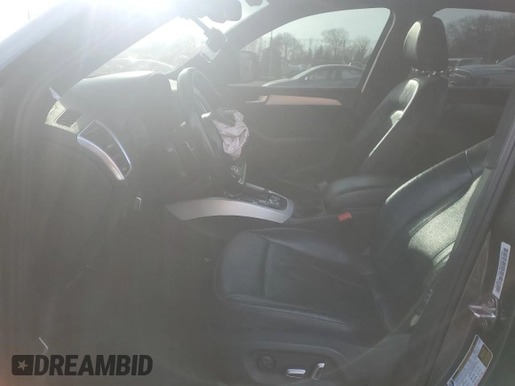 2017 Audi SQ5 Premium Plus with VIN WA1CCAFP5HA063917, listed as a Copart auction lot 48882755 with 104,669 mi miles and Salvage Title. Bid and sale history available at carsss.com. Image 7.