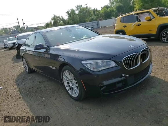 2015 BMW 7 Series 750i xDrive with VIN WBAYB6C53FD966042, listed as a Copart auction lot 69387464 with 64,977 mi miles and Salvage Title. Bid and sale history available at carsss.com. Image 11.