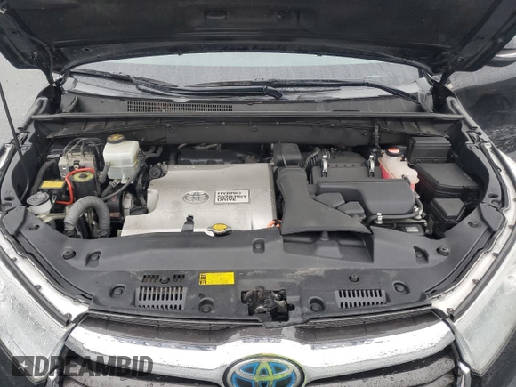 2015 Toyota Highlander Limited with VIN 5TDDCRFH9FS011045, listed as a Copart auction lot 55835605 with 160,639 mi miles and Salvage title. Bid and sale history available at DreamBid. Image 12.