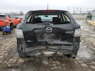 2012 Mazda CX-7 i SV with VIN JM3ER2A55C0410483, listed as a Copart auction lot 86247284 with 108,709 mi miles and Salvage Title. Bid and sale history available at carsss.com. Image 6.