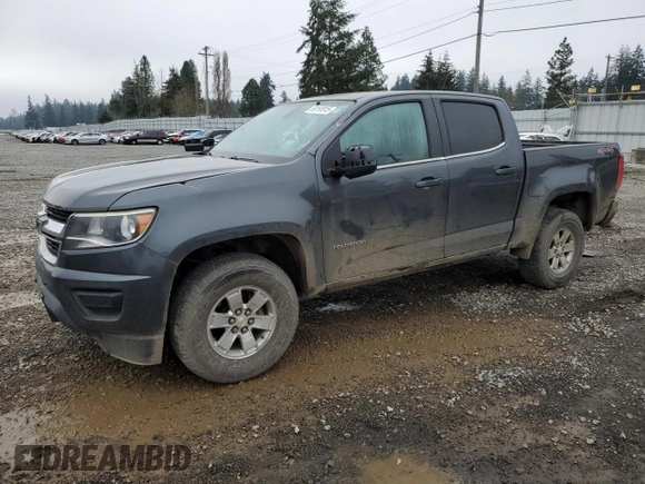 2016 Chevrolet Colorado 4WD WT with VIN 1GCGTBE36G1233616, listed as a Copart auction lot 50191815 with 82,272 mi miles and Salvage Title. Bid and sale history available at carsss.com. Image 1.