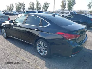2017 Genesis G80 3.8L z VIN KMHGN4JE6HU198651, wystawiony jako IAAI lot #41970311 z przebiegiem 38 292 mil mil oraz . Historia ofert i sprzedaży dostępna na DreamBid. Obrazek 3.