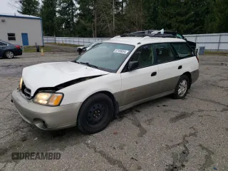 2001 Subaru Legacy Outback z VIN 4S3BH665117677638, wystawiony jako Copart lot #87108654 z przebiegiem 206 965 mil mil oraz Szkoda całkowita • Salvage title. Historia ofert i sprzedaży dostępna na DreamBid. Obrazek 1.