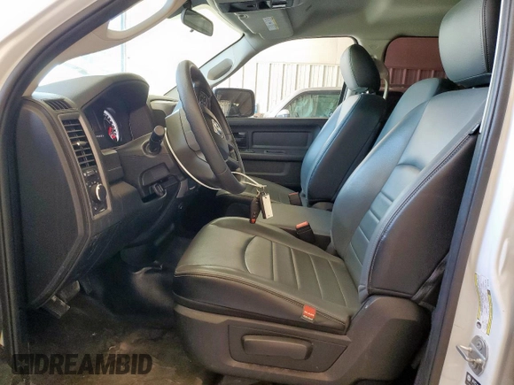 2022 Ram 1500 Tradesman with VIN 1C6RR6FG9NS161793, listed as a Copart auction lot 59512035 with 34,102 mi miles and Salvage title. Bid and sale history available at DreamBid. Image 7.