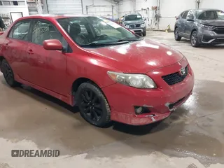 2009 Toyota Corolla with VIN 2T1BU40E29C174283, listed as a IAAI auction lot 41885358 with 194,095 mi miles. Bid and sale history available at carsss.com. Image 1.