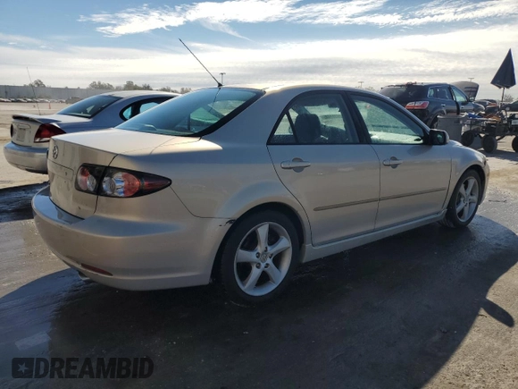 2007 Mazda 6 i Touring with VIN 1YVHP80C375M24948, listed as a Copart auction lot 89311445 with 91,227 mi miles and Salvage Title. Bid and sale history available at DreamBid. Image 3.
