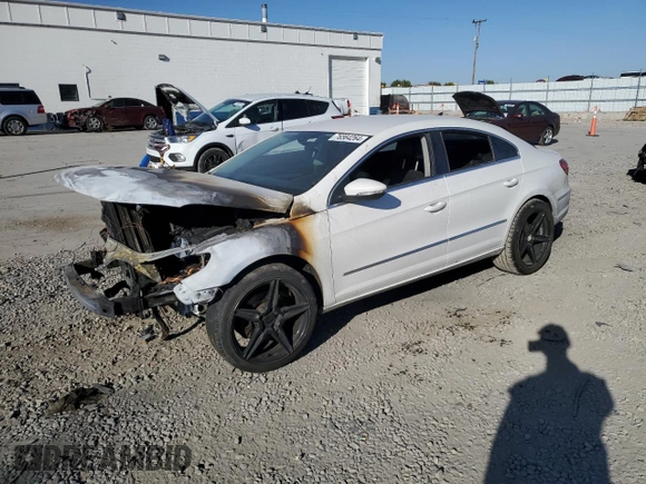 2010 Volkswagen CC Sport with VIN WVWNN7AN8AE532255, listed as a Copart auction lot 76564264 with 0 mi miles and Salvage Title. Bid and sale history available at carsss.com. Image 1.