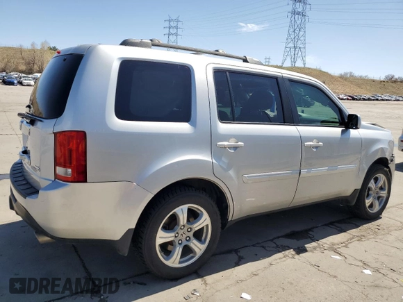 2013 Honda Pilot EX-L с VIN 5FNYF4H78DB013970, выставлен на аукционе Copart как лот 52898035 с пробегом 160 612 миль миль и Списание • Salvage title. История ставок и продаж доступна на DreamBid. Изображение 3.