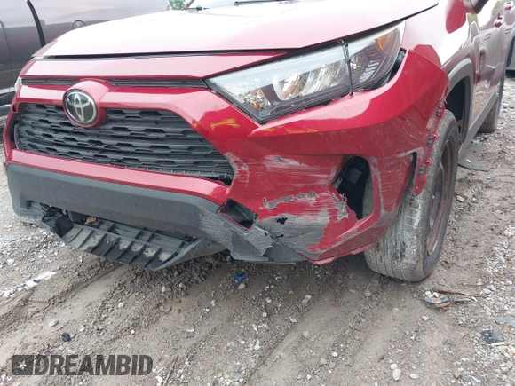 2019 Toyota RAV4 LE with VIN JTMH1RFV2KJ005625, listed as a IAAI auction lot 42187600 with 131,215 mi miles and . Bid and sale history available at DreamBid. Image 6.