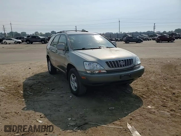 2002 Lexus RX 300 with VIN JTJHF10U220272060, listed as a Copart auction lot 69142344 with 204,264 mi miles and Salvage Title. Bid and sale history available at carsss.com. Image 12.
