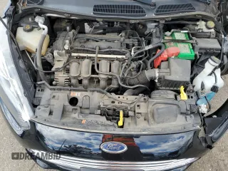 2017 Ford Fiesta SE z VIN 3FADP4BJ4HM122272, wystawiony jako Copart lot #49693695 z przebiegiem 55 151 mil mil oraz Szkoda całkowita • Salvage title. Historia ofert i sprzedaży dostępna na DreamBid. Obrazek 12.