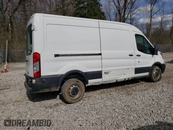 2017 Ford Transit with VIN 1FTYR2CM5HKB46378, listed as a Copart auction lot 50690895 with 185,337 mi miles and Salvage title. Bid and sale history available at DreamBid. Image 3.