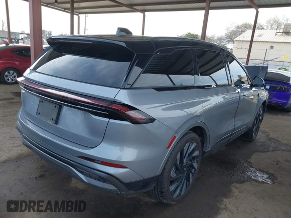 2024 Lincoln Nautilus Reserve with VIN 5LMPJ8K40RJ793813, listed as a IAAI auction lot 41745857 with 8,435 mi miles and . Bid and sale history available at DreamBid. Image 4.
