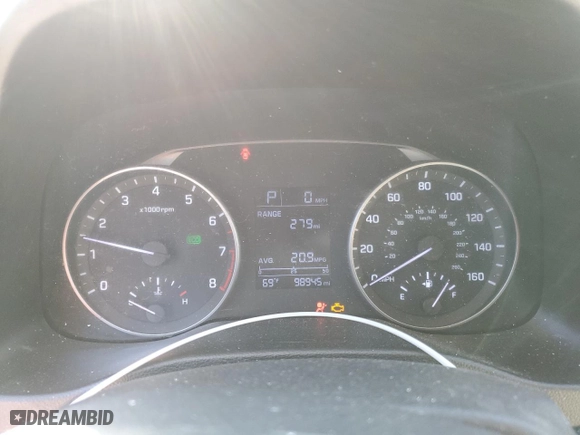 2017 Hyundai Elantra SE with VIN 5NPD84LF2HH042671, listed as a Copart auction lot 89336035 with 98,945 mi miles and Salvage Title. Bid and sale history available at carsss.com. Image 9.