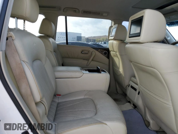 2012 Infiniti QX56 7-passenger with VIN JN8AZ2NF6C9518511, listed as a Copart auction lot 78303644 with 206,019 mi miles and Clean Title. Bid and sale history available at carsss.com. Image 11.