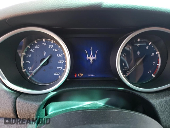 2015 Maserati Ghibli S Q4 with VIN ZAM57RTA6F1143107, listed as a Copart auction lot 68583743 with 70,264 mi miles. Bid and sale history available at carsss.com. Image 9.