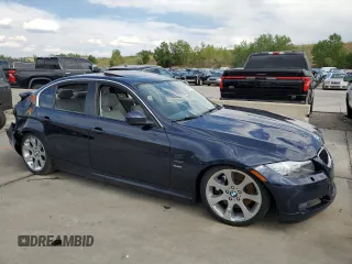 2010 BMW 3 Series 335i xDrive with VIN WBAPL3C59AA407936, listed as a Copart auction lot 70455304 with 89,675 mi miles and Salvage title. Bid and sale history available at DreamBid. Image 4.