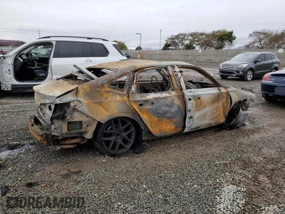 2024 Honda Civic Si with VIN 2HGFE1E56RH472283, listed as a Copart auction lot 45181145 with Not provided miles and Non repairable. Bid and sale history available at DreamBid. Image 3.