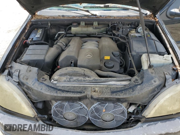 1998 Mercedes-Benz M-Class with VIN 4JGAB54E9WA045969, listed as a Copart auction lot 69773174 with 0 mi miles and Non Repairable. Bid and sale history available at carsss.com. Image 12.