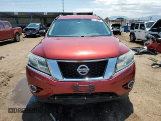 2015 Nissan Pathfinder SL z VIN 5N1AR2MM7FC635254, wystawiony jako Copart lot #60130825 z przebiegiem 122 376 mil mil oraz Czysty tytuł • Clean title. Historia ofert i sprzedaży dostępna na DreamBid. Obrazek 5.
