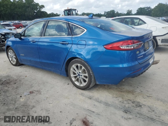 2019 Ford Fusion SEL with VIN 3FA6P0MU6KR139156, listed as a Copart auction lot 52522375 with 148,247 mi miles and Non Repairable. Bid and sale history available at DreamBid. Image 2.