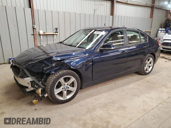 2014 BMW 3 Series 328d xDrive with VIN WBA3D5C51EF147239, listed as a Copart auction lot 50335085 with 103,591 mi miles and Salvage Title. Bid and sale history available at carsss.com. Image 1.