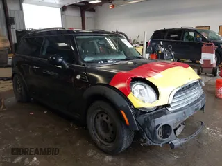 2011 MINI Clubman with VIN WMWZF3C50BT188693, listed as a IAAI auction lot 41594216 with 156,768 mi miles and . Bid and sale history available at DreamBid. Image 1.