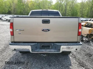 2004 Ford F-150 XLT with VIN 1FTPW14554KC21841, listed as a Copart auction lot 52446145 with 0 mi miles and Salvage Title. Bid and sale history available at carsss.com. Image 6.
