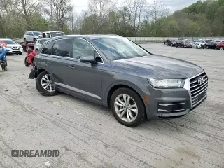 2019 Audi Q7 Premium Plus with VIN WA1LHAF73KD033550, listed as a Copart auction lot 54977045 with 51,044 mi miles and Salvage title. Bid and sale history available at DreamBid. Image 14.