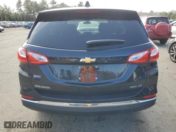 2020 Chevrolet Equinox LT with VIN 2GNAXUEV0L6133629, listed as a Copart auction lot 47398825 with 110,338 mi miles and Salvage Title. Bid and sale history available at DreamBid. Image 6.