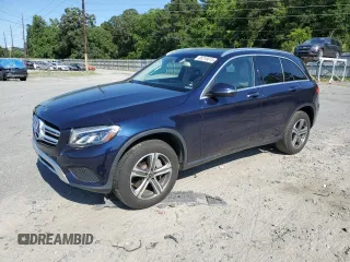 2019 Mercedes-Benz GLC 300 z VIN WDC0G4JB1K1002639, wystawiony jako Copart lot #58216615 z przebiegiem 52 160 mil mil oraz Szkoda całkowita • Salvage title. Historia ofert i sprzedaży dostępna na DreamBid. Obrazek 1.