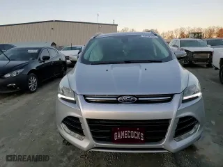 2015 Ford Escape Titanium with VIN 1FMCU9J90FUB54157, listed as a Copart auction lot 43222725 with 104,402 mi miles and Salvage Title. Bid and sale history available at carsss.com. Image 12.