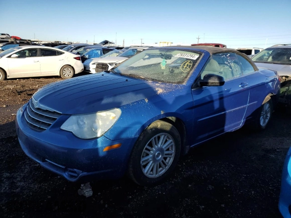 2008 Chrysler Sebring LX with VIN 1C3LC45K98N253522, listed as a Copart auction lot 79331294 with 159,099 mi miles and Salvage Title. Bid and sale history available at carsss.com. Image 1.