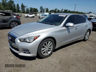 2017 Infiniti Q50 Sport z VIN JN1EV7AP1HM737727, wystawiony jako Copart lot #66002305 z przebiegiem 116 982 mil mil oraz Czysty tytuł • Clean title. Historia ofert i sprzedaży dostępna na DreamBid. Obrazek 1.