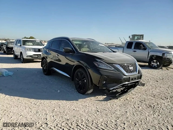 2023 Nissan Murano Platinum with VIN 5N1AZ2DS1PC108472, listed as a Copart auction lot 82556284 with 4,300 mi miles and Salvage Title. Bid and sale history available at carsss.com. Image 12.