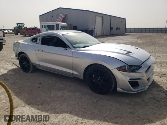 2019 Ford Mustang EcoBoost with VIN 1FA6P8TH7K5174844, listed as a Copart auction lot 49497895 with 73,107 mi miles and Salvage Title. Bid and sale history available at carsss.com. Image 4.