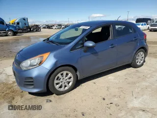 2016 Kia Rio LX with VIN KNADM5A31G6640055, listed as a Copart auction lot 49358645 with 170,996 mi miles and Salvage Title. Bid and sale history available at carsss.com. Image 1.
