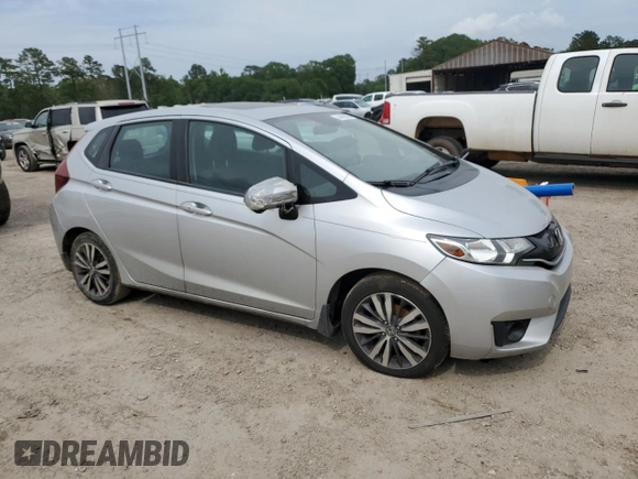 2015 Honda Fit EX-L with VIN 3HGGK5H81FM710337, listed as a Copart auction lot 54482965 with 111,433 mi miles and Salvage Title. Bid and sale history available at DreamBid. Image 4.