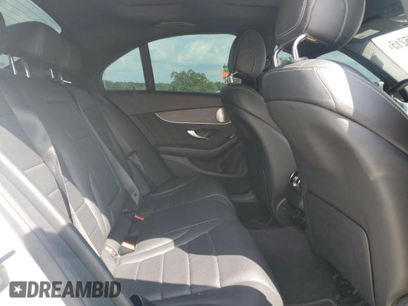 2021 Mercedes-Benz C 300 with VIN W1KWF8EB4MR651866, listed as a Copart auction lot 57775215 with 58,641 mi miles and Non repairable. Bid and sale history available at DreamBid. Image 10.