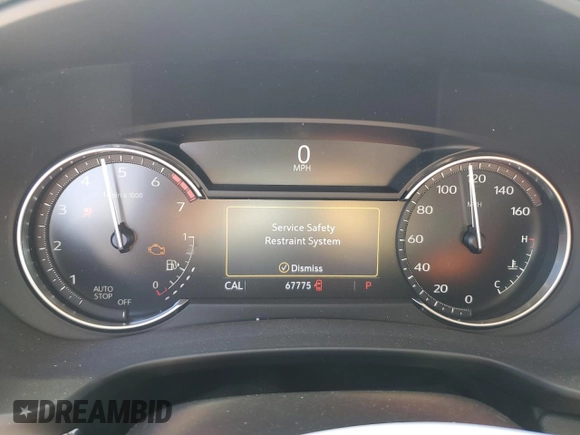2023 Cadillac XT4 FWD Luxury with VIN 1GYAZAR43PF122536, listed as a Copart auction lot 54873925 with 67,775 mi miles and Salvage Title. Bid and sale history available at carsss.com. Image 9.