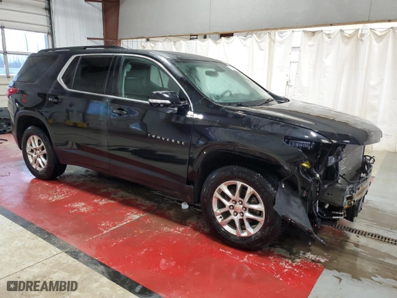 2019 Chevrolet Traverse LT Leather with VIN 1GNEVHKW7KJ159660, listed as a Copart auction lot 52614105 with 109,336 mi miles and Salvage Title. Bid and sale history available at carsss.com. Image 4.