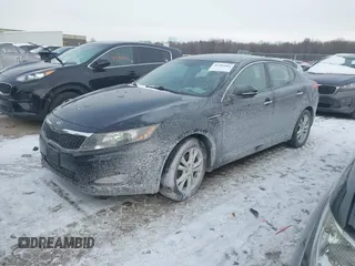 2013 Kia Optima EX with VIN 5XXGN4A72DG143975, listed as a IAAI auction lot 41385803 with 216,203 mi miles. Bid and sale history available at carsss.com. Image 18.
