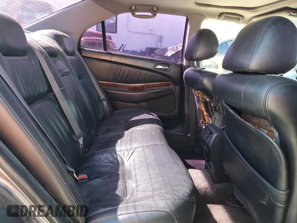 2002 Acura TL with VIN 19UUA56652A006625, listed as a Copart auction lot 50344055 with 0 mi miles and Salvage Title. Bid and sale history available at carsss.com. Image 10.