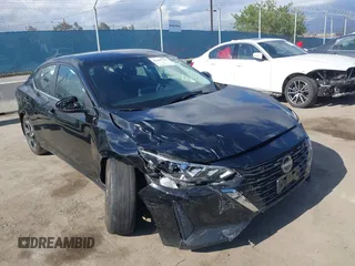 2024 Nissan Sentra SV z VIN 3N1AB8CV5RY341288, wystawiony jako IAAI lot #42261755 z przebiegiem 27 983 mil mil oraz . Historia ofert i sprzedaży dostępna na DreamBid. Obrazek 1.